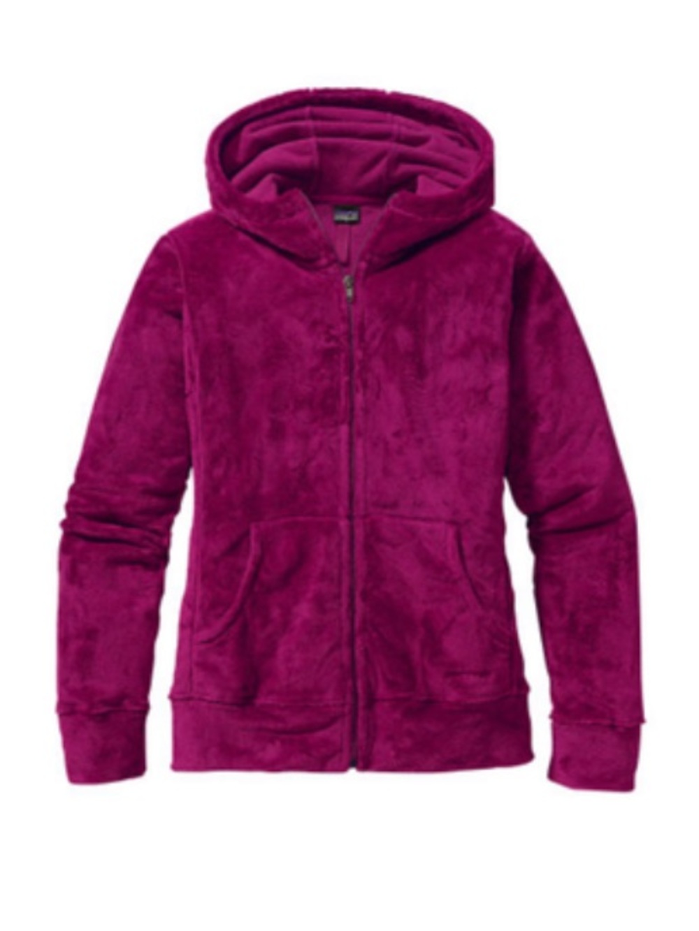 Patagonia Plush Synchilla Magenta Hoodie | XS